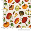 Blank Quilting - Fall Delight, Mini Tossed Pumpkins, Neutral