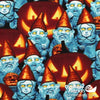 Blank Quilting - Thriller Night, Halloween Gnomes, Orange (Glow in the dark)