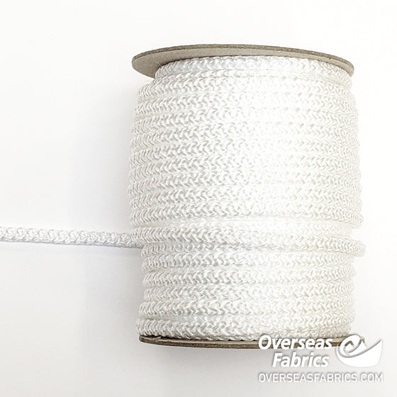 Braided Polypro Cord 6mm (1/4") - White