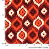 David Textiles - Northwest Territory, Lighting Drops, Orange