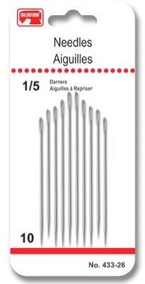 Tailorform - Hand Sewing Needles - Darners, 1/5