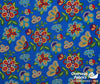 Elizabeth's Studio - Tucson 449, Beaded Floral, Blue