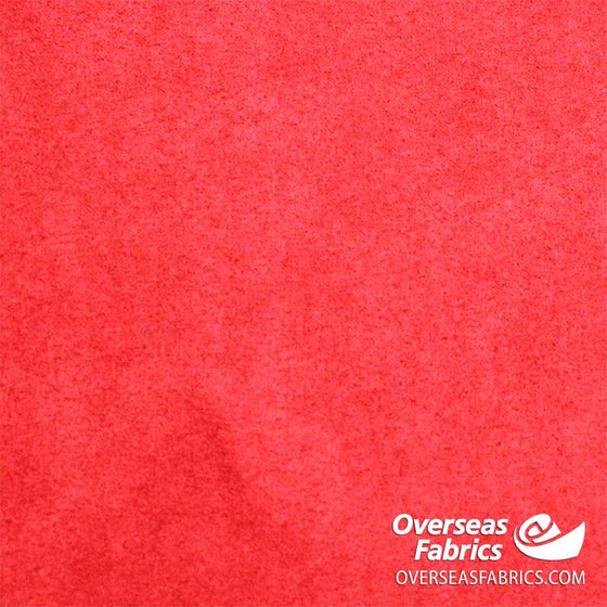 Faux Suede 60" - Red