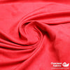 Faux Suede 60" - Red