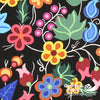 ITEX - Native Floral by Shannon Gustafson (Ojibwe), Black