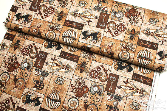 Blank Quilting - Unknown Voyage, Patch, Brown