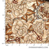 Blank Quilting - Unknown Voyage, Roses, Brown