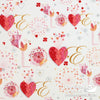 QT Fabrics - All My Love, Love, White