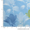 QT Fabrics - Delancey, Linear Floral, Blue