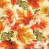 QT Fabrics - Harvest Elegance, Leaves, Neutral