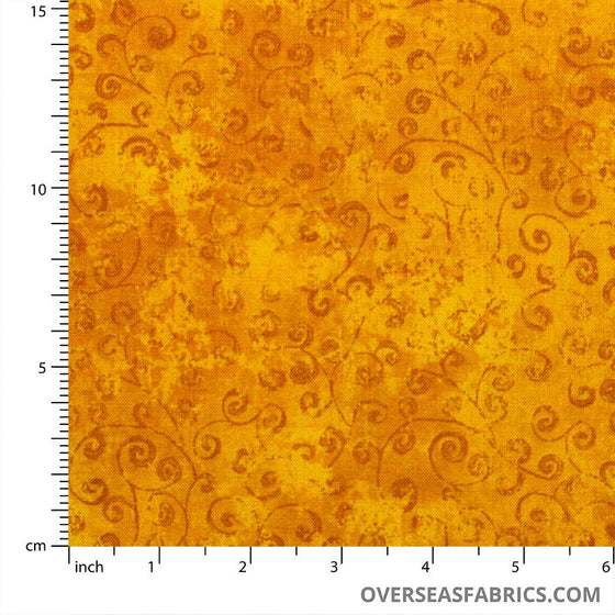QT Fabrics - Quilting Temptations, Marigold, Yellow