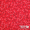 QT Fabrics - Sew What?, Tossed Pins, Red