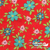 Riley Blake - Shades Of Summer, Floral, Red
