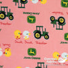 Springs Creative - John Deere Nursery, Duck Tractor, Pink