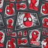 Springs Creative - Marvel, Spiderman Comic Swirl, Grey