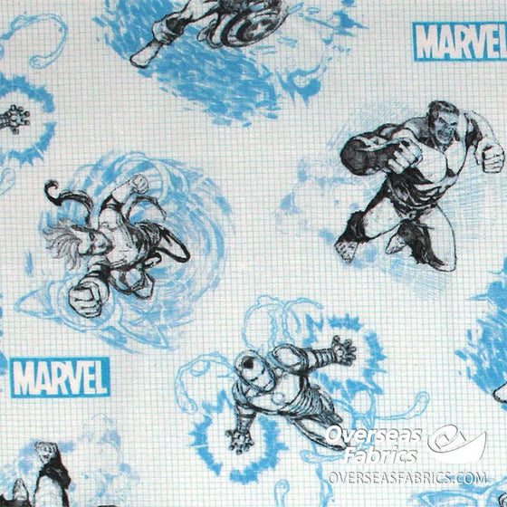 Springs Creative - Marvel Avengers, Marvel Sketch, White