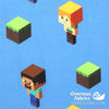 Springs Creative - Minecraft, Alex and Steve Toss, Blue
