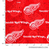 NHL Quilting Cotton - Detroit Red Wings, Red 1199