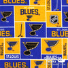 NHL Quilting Cotton - St Louis Blues, Yellow 840