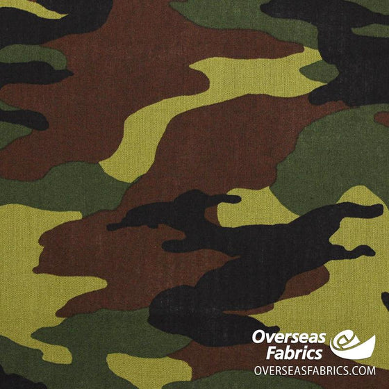 Windham Fabrics - 108" Quilt Backing, Camouflage, Green