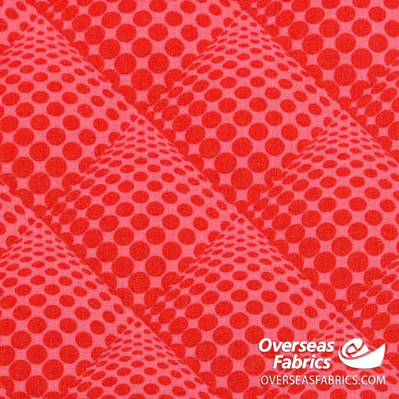 Windham Fabrics - Pop Dots, Flamingo, Pink