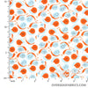 Windham Fabrics - Heather Ross 20th Anniversary, Orange Snails