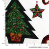 Christmas Cotton Panels - Christmas Time Ornaments