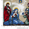 Christmas Cotton Panels - The Nativity Storybook