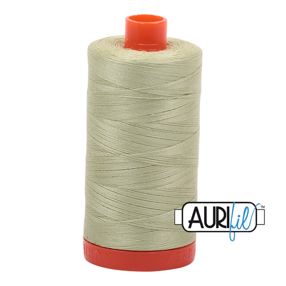 Aurifil Thread 50wt - 2886 Light Avocado, 1300m Spool