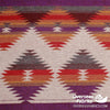 Aztec Wool 60" - Diamond, Purple Orange