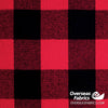 Aztec Wool 60" - Plaid, Red-Black