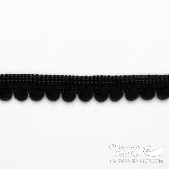Baby Pompoms 9mm (3/8") - 003 Black
