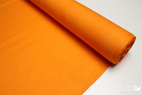 Broadcloth 45" - Saffron Orange