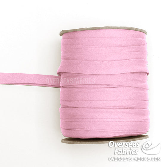 Double-fold Bias Tape 13mm (1/2") - 017 Pink