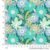 Bryant Outdoor Fabric 54" (Courtyard 2021) -  Cynthia, Teal
