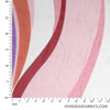 Printed Chiffon 60 (Mar 2021) - Design 15, Wavy Stripes, Pink