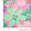 Printed Chiffon 60 (Mar 2021) - Design 16, Big Floral, Pink