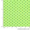 Printed Corduroy 45" - Design 04, Polka Dot, Green (Winter 2021)