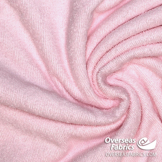 Cotton Terry Towel 60" - Baby Pink