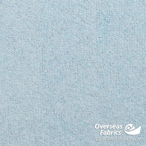Cotton Terry Towel 60" - Baby Blue