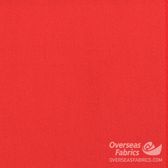 Cotton Twill 60" (8oz) - Red