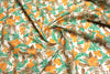 Dress Cotton 60" - Design 10, Happy Hibiscus, Peach (Summer 2022)