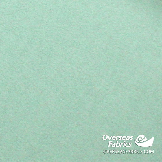 Cotton Poly Fleece 60" - Solid, Dusty Mint