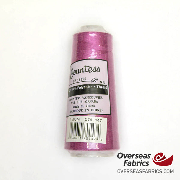 Countess Serger Thread 1500m - 147 Hyacinth – Overseas Fabrics