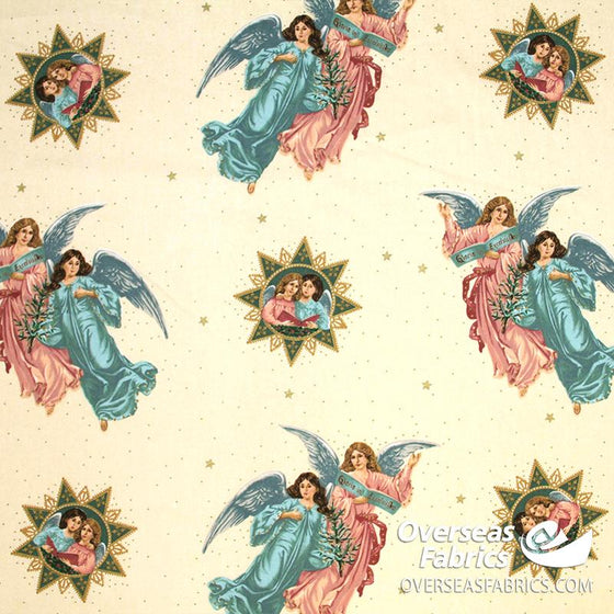 Cranston Printworks Co - Angels and Gloria, Neutral