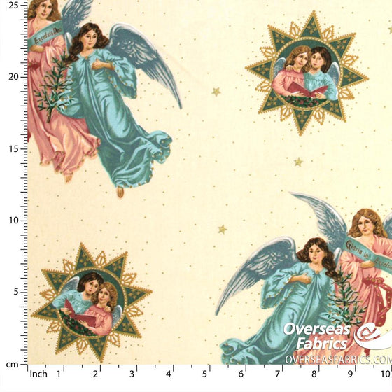 Cranston Printworks Co - Angels and Gloria, Neutral