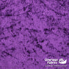 Panne Crushed Velvet 60" - Purple