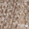 Rose Cuddle Minky Fleece 60" - Mocha (Medium Brown)