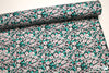 Dress Cotton 60" - Design 13, Cute Daisies, Teal Green (Fall 2021)
