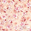 Dress Cotton 60" (Jun 2021) - Design 7, Flower Garden, Peach